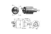 227049 ERA elektromagnetický spínač pre żtartér 227049 ERA