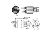 227079 Elektromagnetický spínač, startér ERA