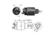 227139 Elektromagnetický spínač, startér ERA