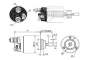 227150 Elektromagnetický spínač, startér ERA