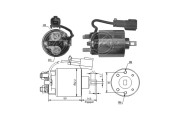 227194 ERA elektromagnetický spínač pre żtartér 227194 ERA