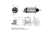 227201 ERA elektromagnetický spínač pre żtartér 227201 ERA