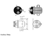 227222 ERA elektromagnetický spínač pre żtartér 227222 ERA