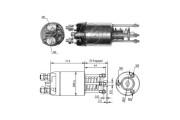 227249 Elektromagnetický spínač, startér ERA