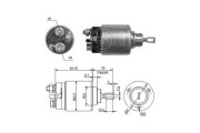 227261 Elektromagnetický spínač, startér ERA