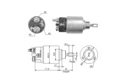 227266 Elektromagnetický spínač, startér ERA