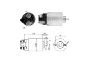 227280 ERA elektromagnetický spínač pre żtartér 227280 ERA