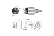 227287 Elektromagnetický spínač, startér ERA