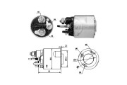 227317 ERA elektromagnetický spínač pre żtartér 227317 ERA