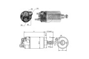 227351 Elektromagnetický spínač, startér ERA