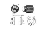 227380 ERA elektromagnetický spínač pre żtartér 227380 ERA