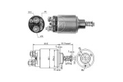 227435 Elektromagnetický spínač, startér ERA