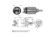 227450 Elektromagnetický spínač, startér ERA