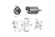 227545 ERA elektromagnetický spínač pre żtartér 227545 ERA