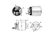 227602 Elektromagnetický spínač, startér ERA