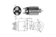 227674 Elektromagnetický spínač, startér ERA