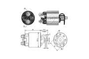 227694 Elektromagnetický spínač, startér ERA