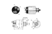 227741 Elektromagnetický spínač, startér ERA