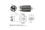 227745 ERA elektromagnetický spínač pre żtartér 227745 ERA