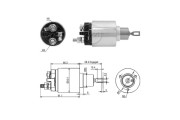 227763 ERA elektromagnetický spínač pre żtartér 227763 ERA