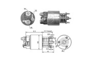 227813 Elektromagnetický spínač, startér ERA