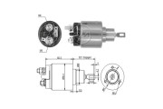 227829 ERA elektromagnetický spínač pre żtartér 227829 ERA