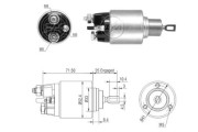 227937 Elektromagnetický spínač, startér ERA