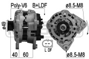 209261 generátor OEM ERA