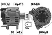 209270 generátor OEM ERA