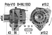 209580 generátor ERA