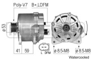 210789 ERA alternátor 210789 ERA