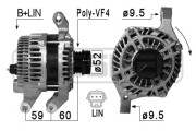 210879 ERA alternátor 210879 ERA