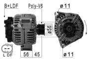 210891 generátor OEM ERA