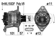 210966 generátor OEM ERA