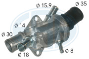 350134 Termostat, chladivo OEM ERA