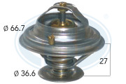 350393A Termostat, chladivo ERA
