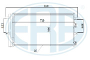 667282 Kondenzátor, klimatizace ERA
