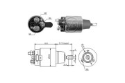 ZM1477 ERA elektromagnetický spínač pre żtartér ZM1477 ERA