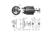 ZM1492 ERA elektromagnetický spínač pre żtartér ZM1492 ERA