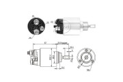 ZM3381 Elektromagnetický spínač, startér ERA