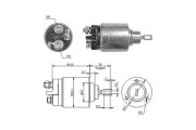 ZM372 ERA elektromagnetický spínač pre żtartér ZM372 ERA