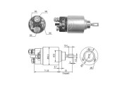 ZM378 Elektromagnetický spínač, startér ERA