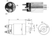 ZM3795 ERA elektromagnetický spínač pre żtartér ZM3795 ERA