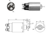 ZM769 ERA elektromagnetický spínač pre żtartér ZM769 ERA