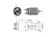 ZM785 ERA elektromagnetický spínač pre żtartér ZM785 ERA