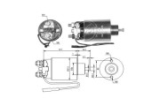 ZM798 ERA elektromagnetický spínač pre żtartér ZM798 ERA