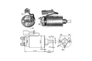 ZM799 ERA elektromagnetický spínač pre żtartér ZM799 ERA