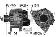 209006 generátor OEM ERA