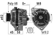 209008R ERA alternátor 209008R ERA