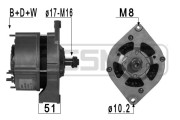 209020 ERA alternátor 209020 ERA